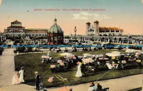 R160898 Great Yarmouth. Wellington Pier und Gärten