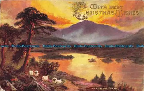 R160911 Loch Awe und Ben Lui. Tuck. Öle. 1906