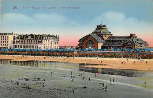 R160052 St. Malo. Das Casino und das Hotel Franklin