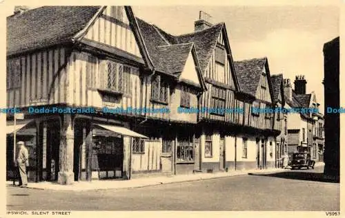 R160940 Ipswich. Silent Street. Photochrom. Nr. V5953