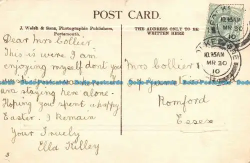 R160145 Untere Sandtorstraße. Folkestone. J. Welch. 1910