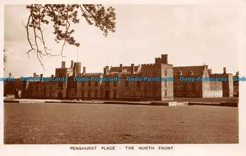 R160153 Penshurst Place. Die Nordfront