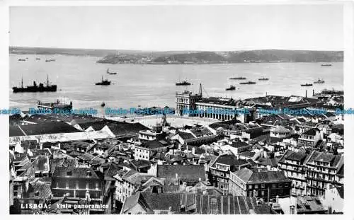 R160169 Lissabon. Panoramablick. 1952