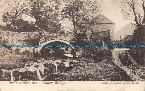 R160187 Goyts-Brücke in der Nähe der Walbrücke. Richardson. 1906