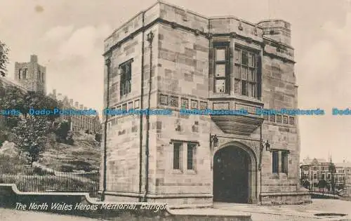 R160190 The North Wales Heroes Memorial. Bangor