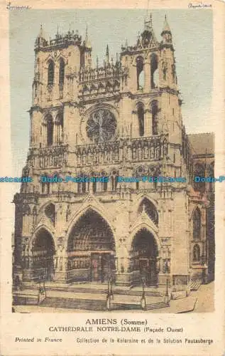 R160198 Amiens. Kathedrale Notre Dame. Westfassade