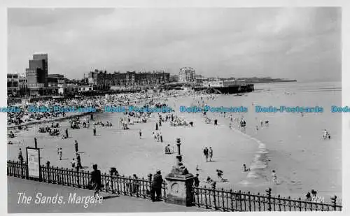 R160235 The Sands. Margate. Fotopräzigkeit. Englisch. RP