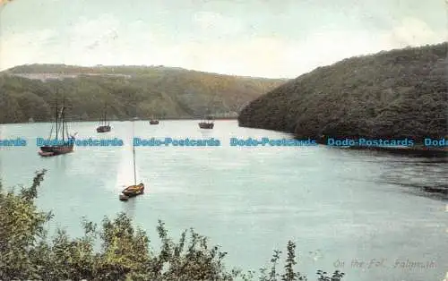 R160244 Auf der Fal. Falmouth. 1905