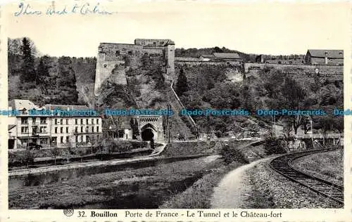 R160250 Brühe. Porte de France. Der Tunnel und die Festung. Albert. 1954