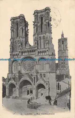 R161114 Laon. Die Kathedrale. 1906