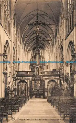 R161120 Brügge. Kirche Notre Dame. Innenraum. Ern. Thill. Nels