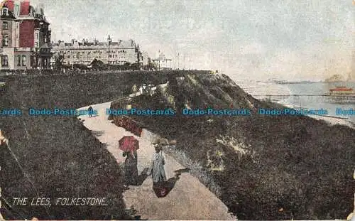 R160325 The Lees. Folkestone. 1909