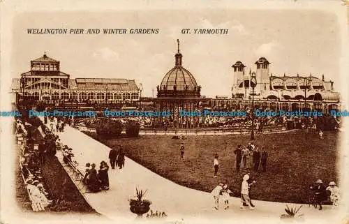 R160328 Wellington Pier und Wintergärten. Gt. Yarmouth. 1923