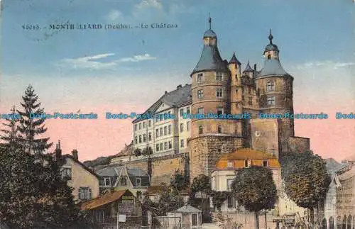 R160333 Montbeliard. Das Schloss. C.L.B