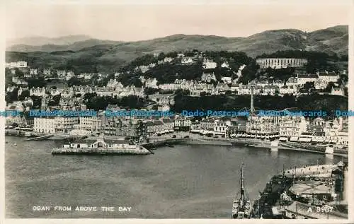 R160388 Oban von Above the Bay. Valentinstag. Nr. A 8907. RP. 1955