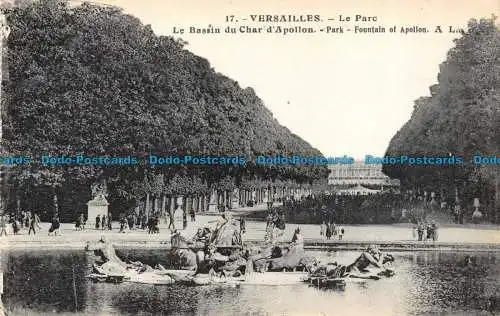 R160390 Versailles. Parken. Brunnen des Apollon. A.L.Nr. 17