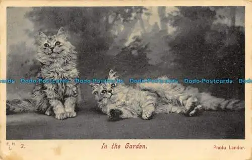 R160415 Im Garten. Landor. Hartmann. 1907