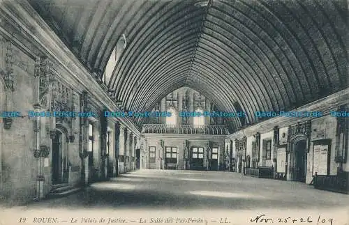 R161362 Rouen. Der Justizpalast. Der Saal der verlorenen Schritte. LL. Nr. 12