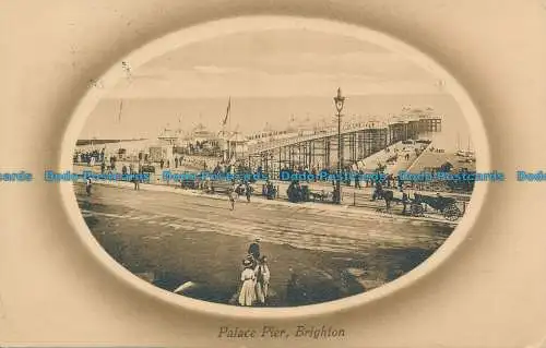 R161373 Palace Pier. Brighton. Valentinstag. 1910