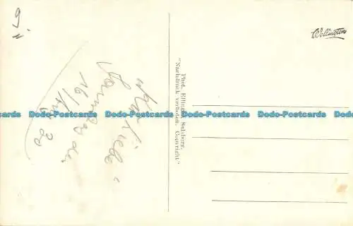 R161420 Alte Postkarte. Mann