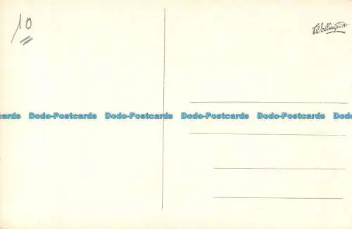 R161421 Alte Postkarte. Mann