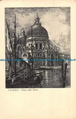 R161567 Venedig. Kirche der Gesundheit. A. Kroketten