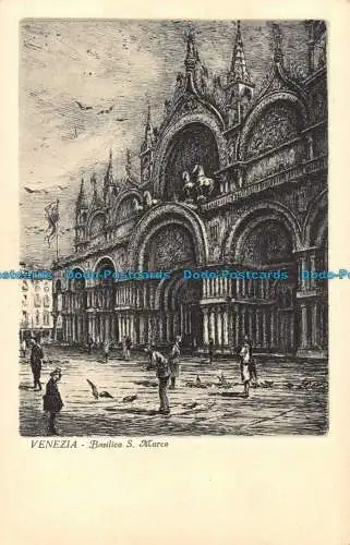 R161568 Venedig. Markusbasilika. A. Kroketten