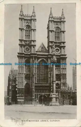 R161597 Westminster Abbey. London. 1906