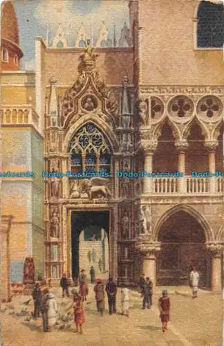 R161638 Venedig. Papiertür. A. Traldi