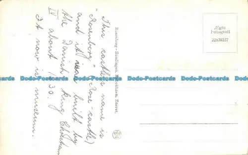 R161714 Alte Postkarte. Schloss