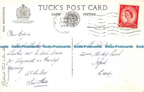 R161727 Burgfelsen. Cheddar. Tuck. RP. 1958