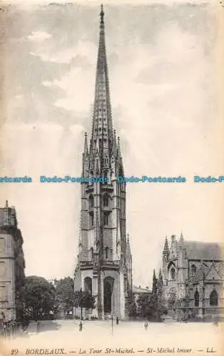 R161750 Bordeaux. Der Turm St. Michel. LL