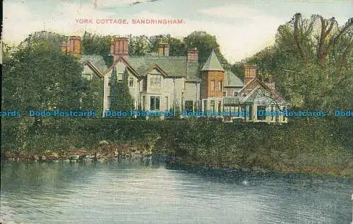 R161782 York Cottage. Sandringham. 1907