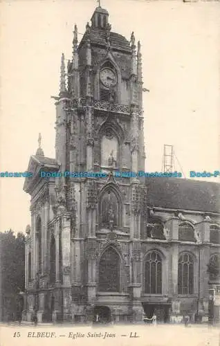 R161812 Elbeuf. Kirche Saint Jean. LL. Nr. 15