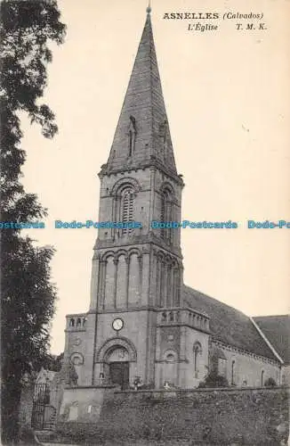 R161934 Asnelles. Die Kirche. T.M.K