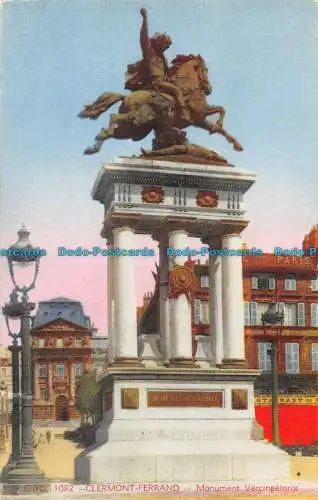 R161943 Clermont Ferrand. Denkmal Vercingetorix. J. Gouttefangas