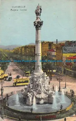 R161961 Marseille. Brunnen Cantini