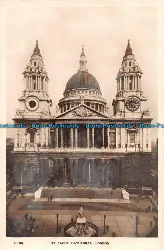 R161974 St. Pauls Kathedrale. London. A.T. Ltd. RP