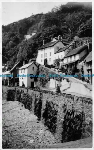 R162102 Alte Postkarte. Straße und Häuser und Straße. Jerome