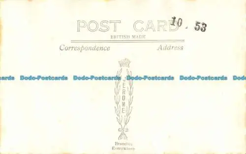 R162102 Alte Postkarte. Straße und Häuser und Straße. Jerome