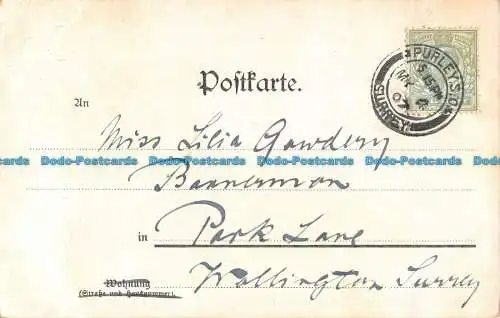 R162119 Harz. Kronentempel. 1907