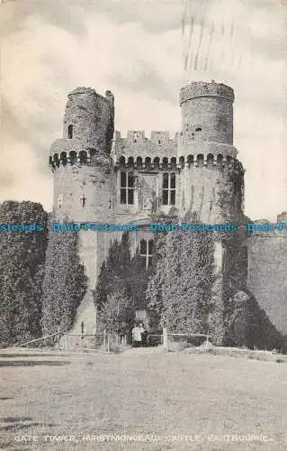 R162246 Gate Tower Hurstmonceaux Castle. Eastbourne. Pelham. 1917