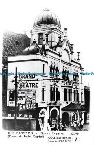 R162759 Old Croydon. Großes Theater. Mr. Poole