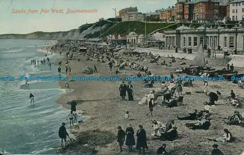 R162804 Sand vom Pier West. Bournemouth