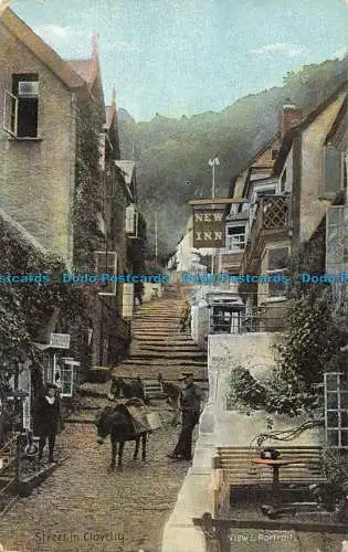 R162306 Straße in Clovelly. 1908