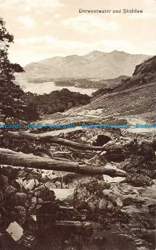 R162318 Derwentwater und Skiddaw. Valentinstag