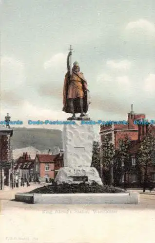 R162834 King Alfreds Statue. Winchester