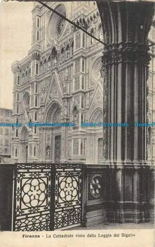 R162332 Florenz. Der Dom aus Blick von der Loggia del Bigalio