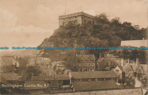 R162856 Nottingham Castle. Nr. 47