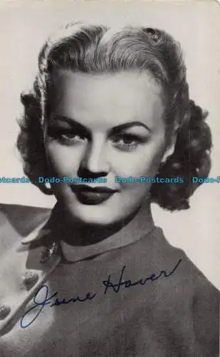 R162868 June Haver Star des 20th Century Fox Filmstar Autogramm. L.D. Ltd